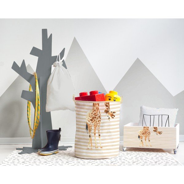 Salokāms uzglabāšanas grozs Really Nice Things Quirky Giraffe-image-1