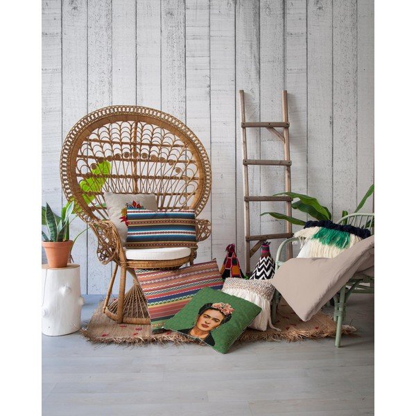 Zaļš spilvens Madre Selva Frida, 45 x 45 cm-image-1