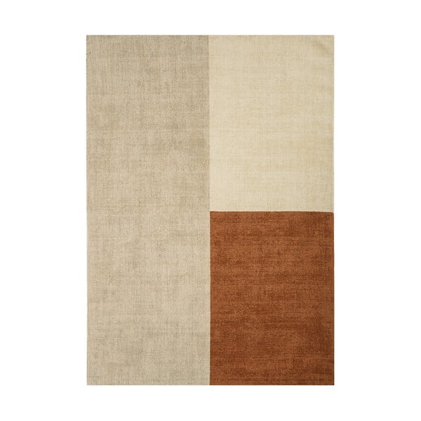 Bēši brūns paklājs Asiatic Carpets Blox, 120 x 170 cm