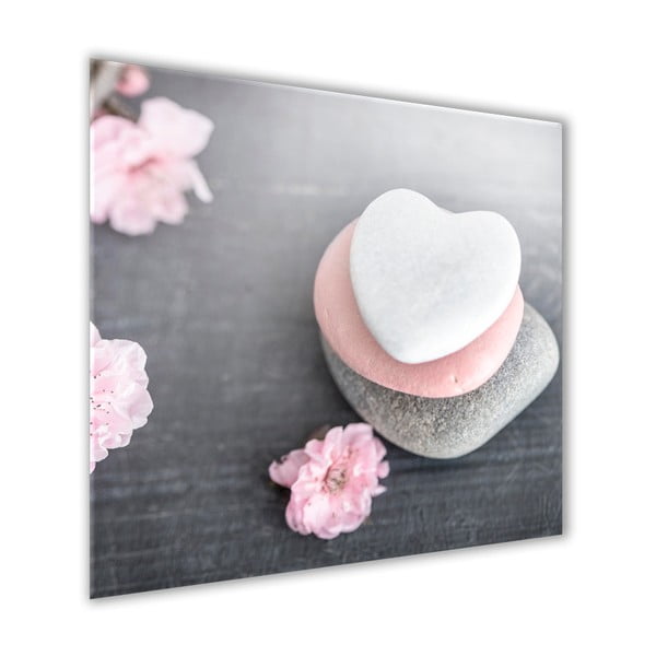 Bilde Styler Glasspik Spa & Zen Heart Stone, 30 x 30 cm-image-1