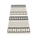 Pelēks/krēmkrāsas iekštelpu un āra celiņa paklājs 70x180 cm Asta Warm Grey – Pappelina