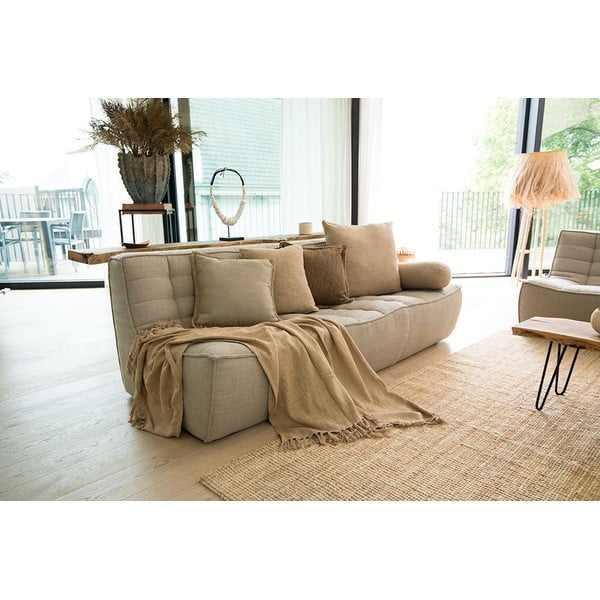 Kokvilnas pleds 130x160 cm Slub – Tiseco Home Studio-image-1