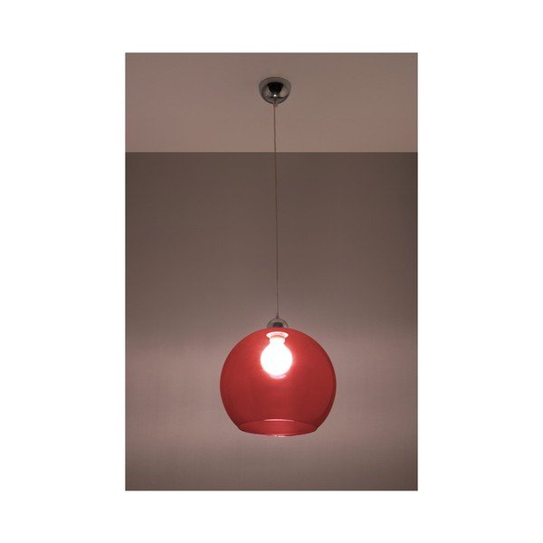 Sarkana griestu lampa Sollux Bilbao-image-2