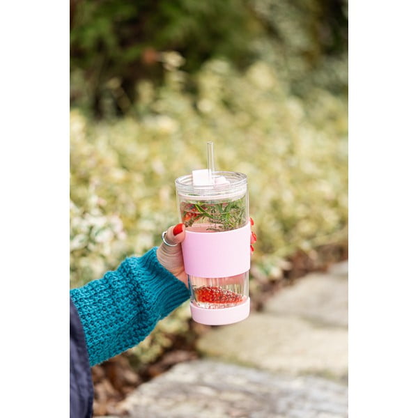 Rozā termokrūze 600 ml Fuori – Vialli Design-image-4