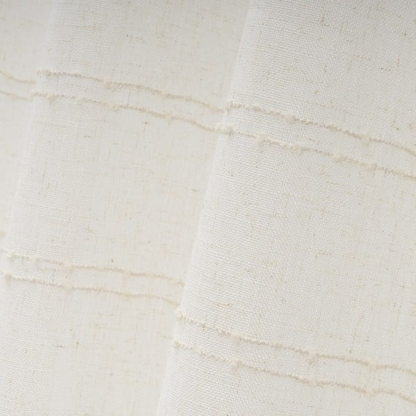 Bēšs aizkars no lina maisījuma 140x260 cm Nodes – Casa Selección-image-3