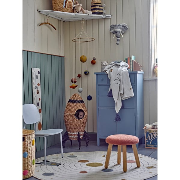 Oranža bērnu taburete Aksel – Bloomingville Mini-image-3