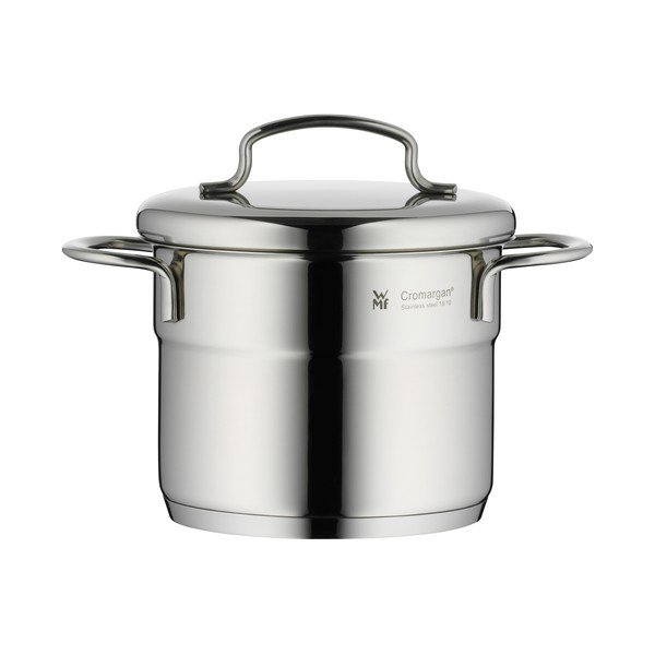 Nerūsējošā tērauda trauks ar vāku WMF Cromargan® Mini, ⌀ 12 cm-image-1