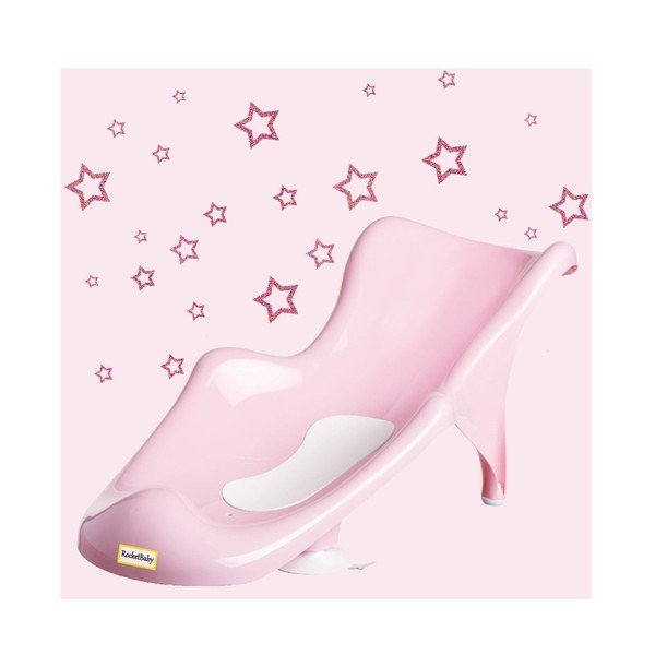 Rozā vannas sēdeklis 48x24 cm – Rocket Baby-image-2