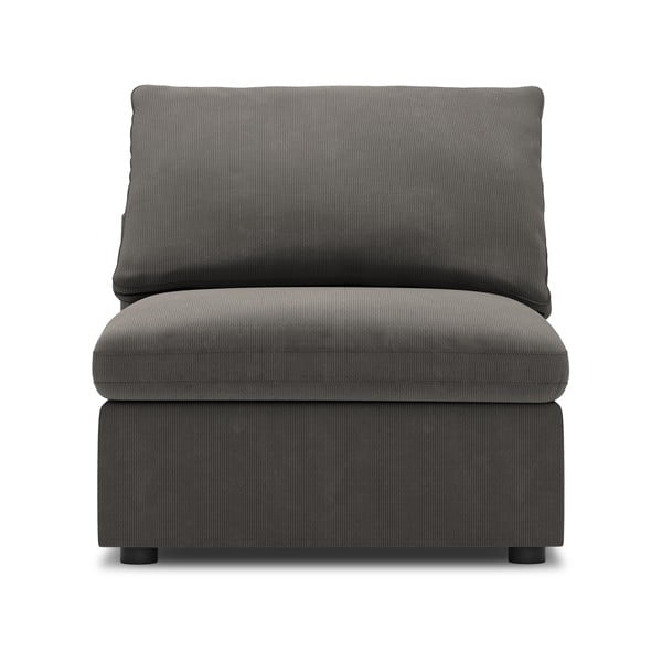 Tumši brūna modulārā dīvāna vidusdaļa Windsor & Co Sofas Galaxy