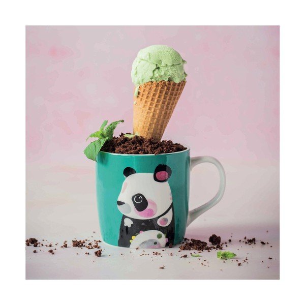 Tirkīza porcelāna krūze Maxwell & Williams Pete Cromer Panda, 375 ml-image-1