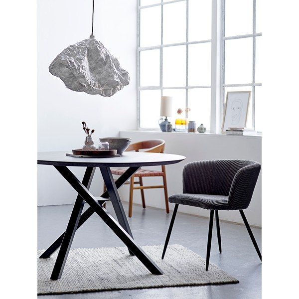 Pelēkbalts keramikas servēšanas trauks Bloomingville Thea, ø 24,5 cm-image-4