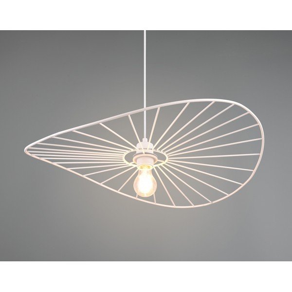 Balta piekaramā lampa ø 60 cm Chapeau – Reality-image-4