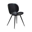 Melns mākslīgās ādas krēsls DAN-FORM Denmark Cloud