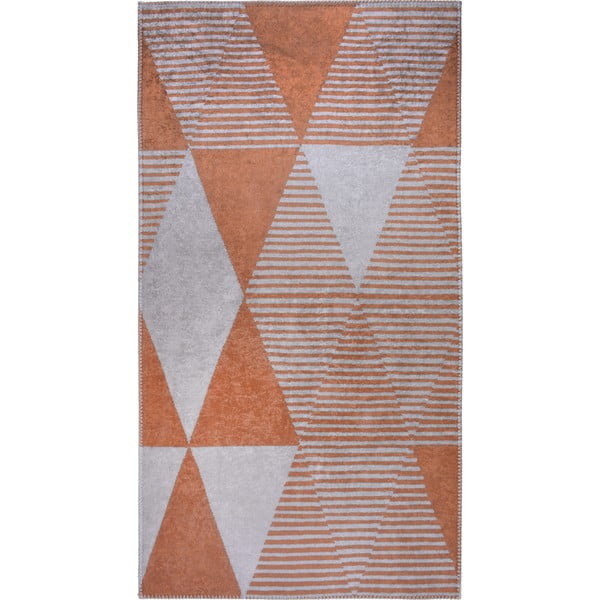 Oranžs mazgājams paklājs 120x160 cm – Vitaus
