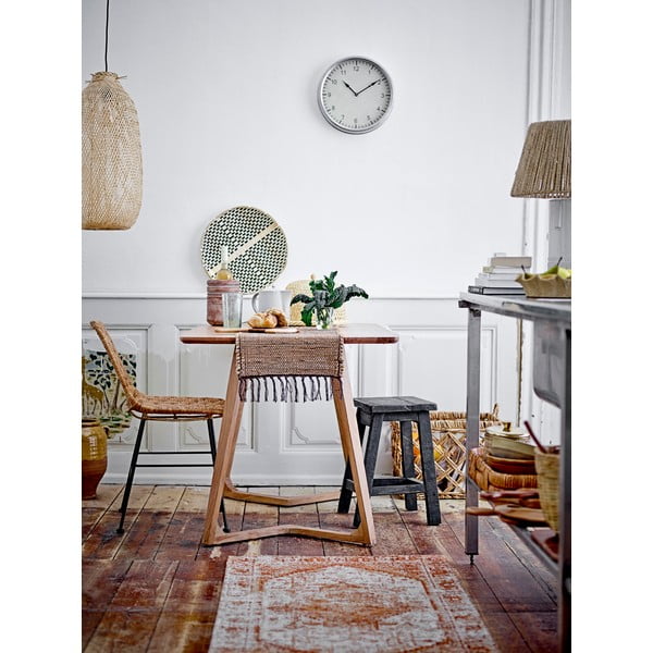 Dabīga toņa piekaramā lampa ar bambusa abažūru ø 25 cm Evert – Bloomingville-image-1