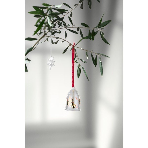 Stikla Ziemassvētku eglītes rotājums Bell – Holmegaard-image-1
