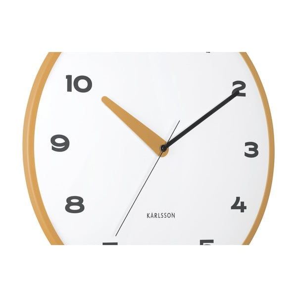 Sienas pulkstenis ø 40 cm Brisk Dome – Karlsson-image-3