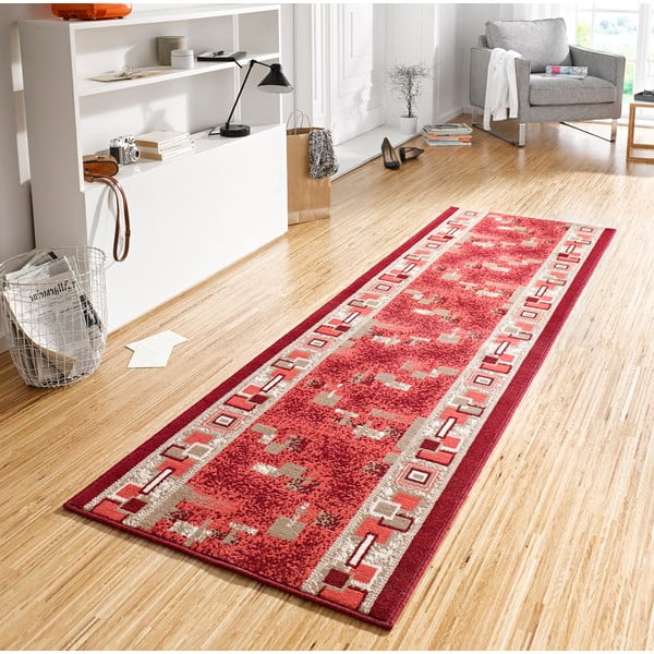 Sarkans skrejceļš Hanse Home Retro, 80 x 400 cm-image-1