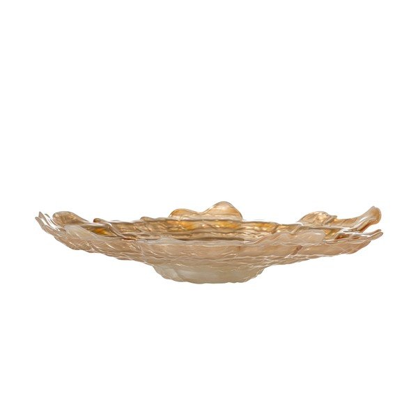 Bēša stikla bļoda ø 38,5 cm Asimi – Bloomingville