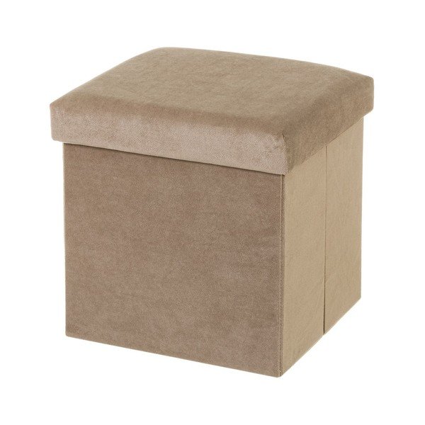 Bēšs samta pufs Velvet – Casa Selección