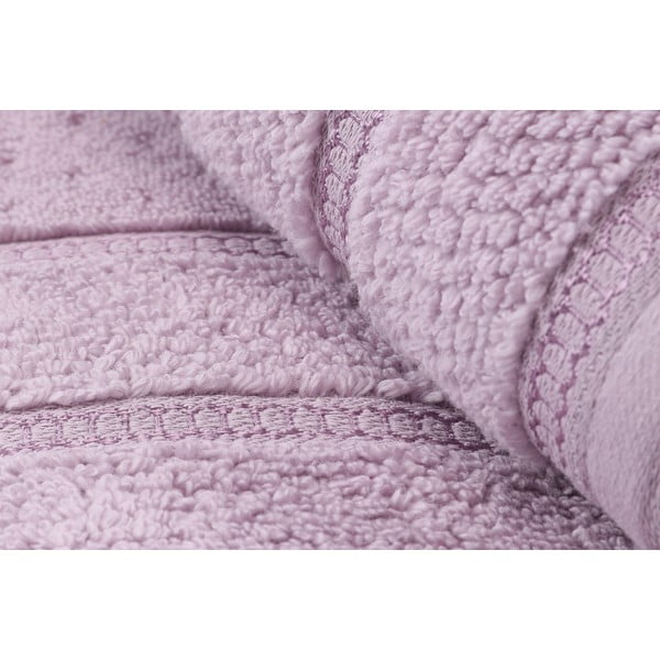 2 violetu kokvilnas dvieļu komplekts Foutastic Arella, 50 x 90 cm-image-1