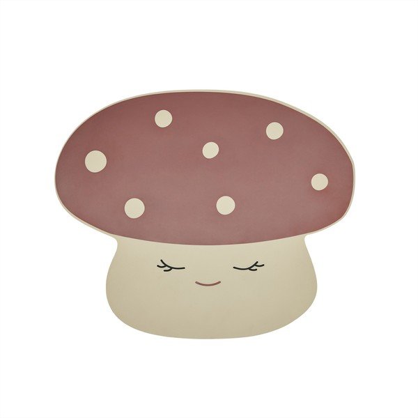 Silikona bērnu galda paliktnis 43x35,5 cm Mushroom – OYOY Mini