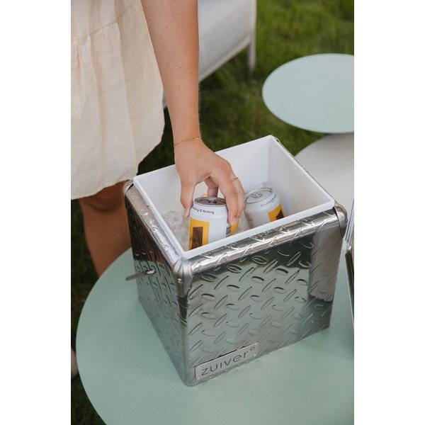 Sudraba krāsas aukstumkaste 15 l Cooler Be Heavy – Zuiver-image-1