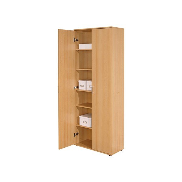 Brūns divu durvju skapis Evegreen House Home, augstums 189 cm-image-2