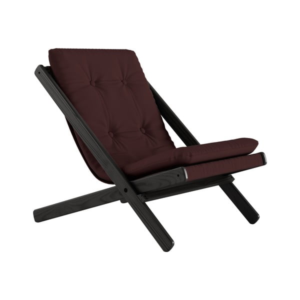 Saliekamais krēsls Karup Design Boogie Black/Bordeaux