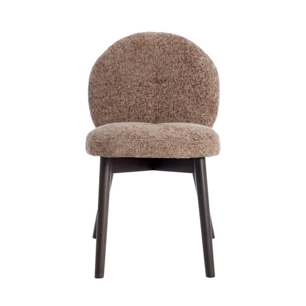 Brūni polsterēti ēdamistabas krēsli (2 gab.) Sinosa – Light & Living-image-1