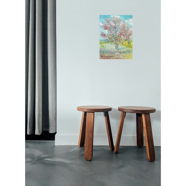 Reproducēta glezna 30x40 cm Pink Peach Trees, Vincent van Gogh – Fedkolor-image-1