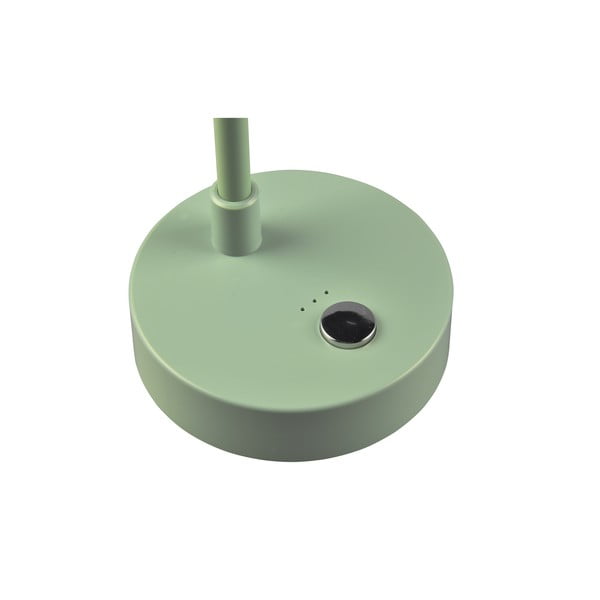 Gaiši zaļa LED galda lampa ar regulējamu spilgtumu (augstums 28 cm) Lenny – Trio-image-4