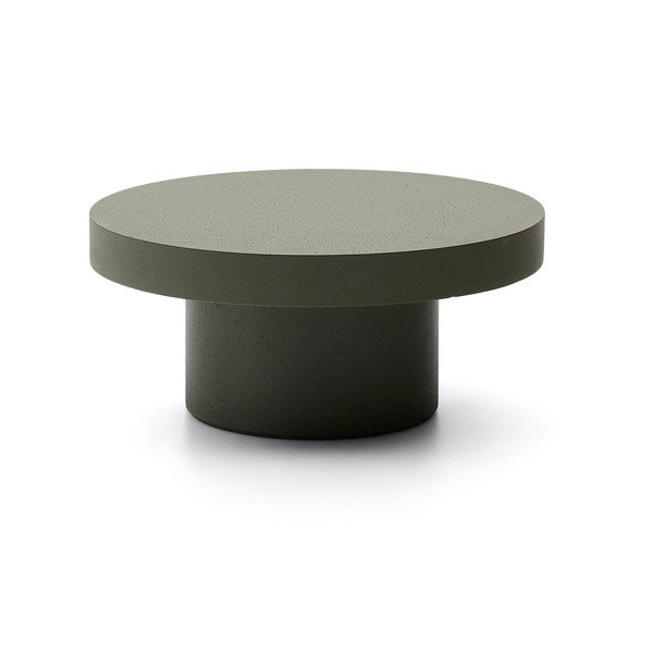 Betona apaļš dārza kafijas galdiņš ø 66 cm Aiguablava – Kave Home