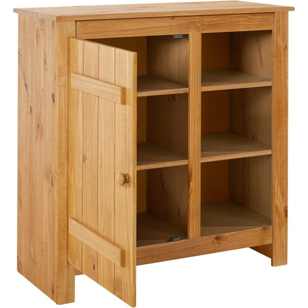 Dabīga toņa priedes masīvkoka skapītis 90x90 cm Bertram – Støraa-image-3