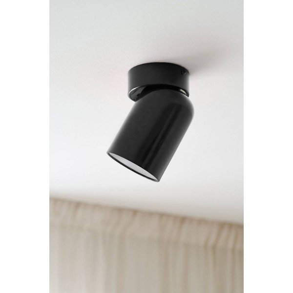 Sarkana metāla prožektora tipa lampa ar saliekamu konstrukciju/ar regulējamu spilgtumu ø 10,5 cm Ara – Jotex-image-2