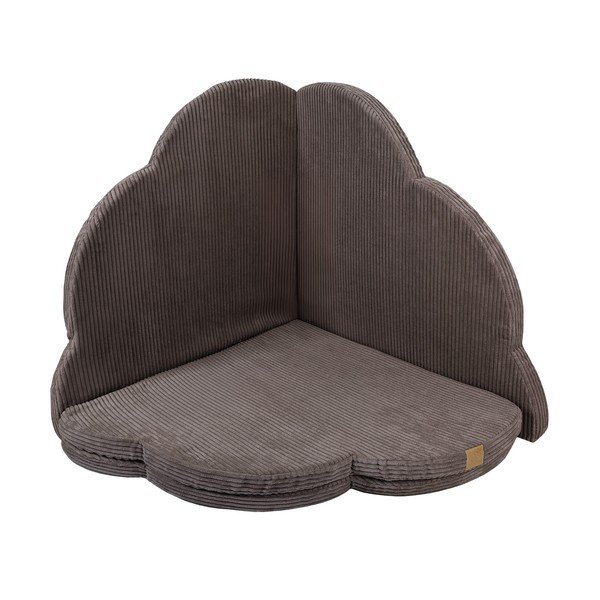 Brūns bērnu rotaļu paklājiņš 160x160 cm – Meowbaby-image-3