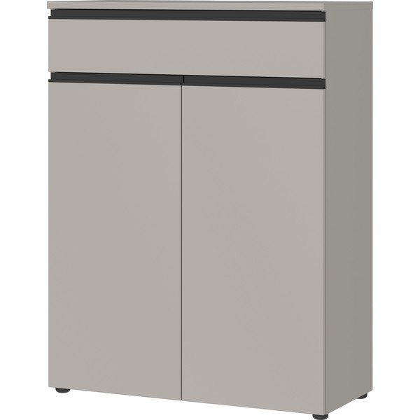 Pelēks apavu plaukts ar atvilktnēm Bastia – Germania-image-1