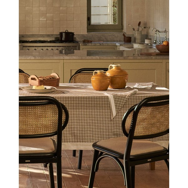 Brūna keramikas vāze Tamariu – Kave Home-image-1