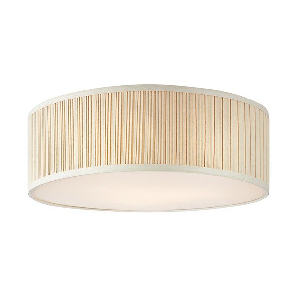 Bēša metāla griestu lampa ar auduma abažūru ø 57 cm Lux – Markslöjd
