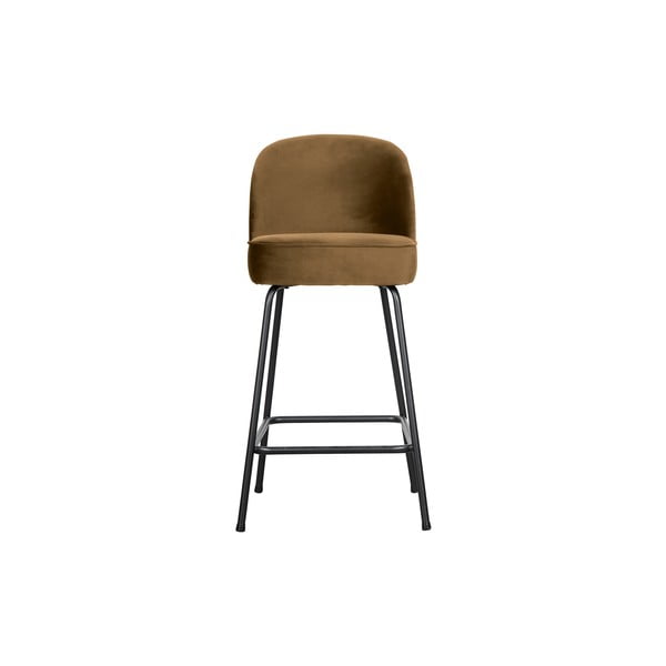 Sinepju dzeltens samta bāra krēsls 89 cm Vogue – BePureHome