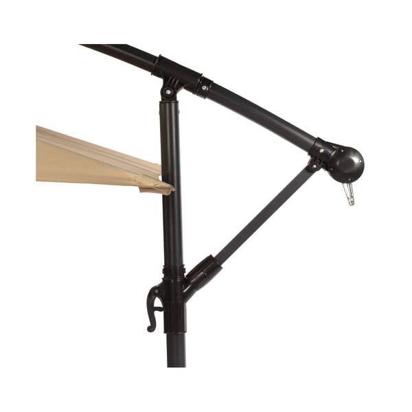 Bēšs saulessargs ø 300 cm Happy Sun – Bonami Essentials-image-4