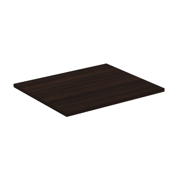 Tumši brūna vannasistabas letes virsma ar ozolkoka imitāciju 60x51 cm i.Life B – Ideal Standard-image-1