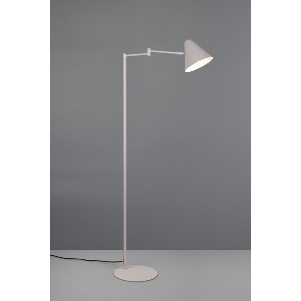 Ziloņkaula krāsas stāvlampa ar saliekamu konstrukciju (augstums 126,5 cm) Cosima – Trio-image-1