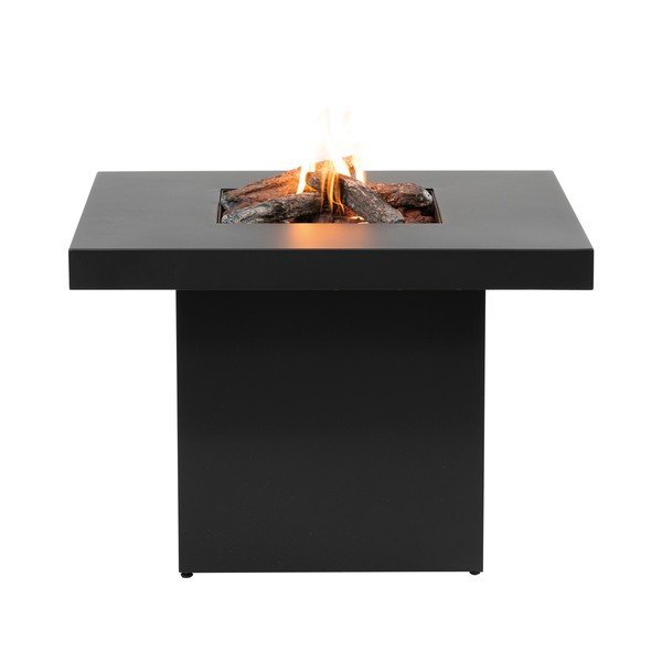 Melns gāzes kamīns COSI Cosibrixx, 90 x 61 cm-image-2