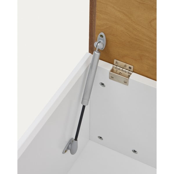 Dabīga toņa lāde ar ozolkoka imitāciju 60x35 cm Abilen – Kave Home-image-1