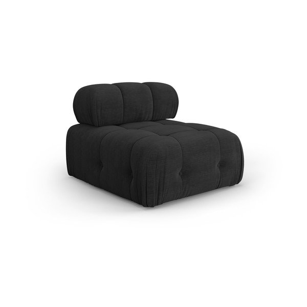 Melns modulārais dīvāns Ferento – Cosmopolitan Design-image-2
