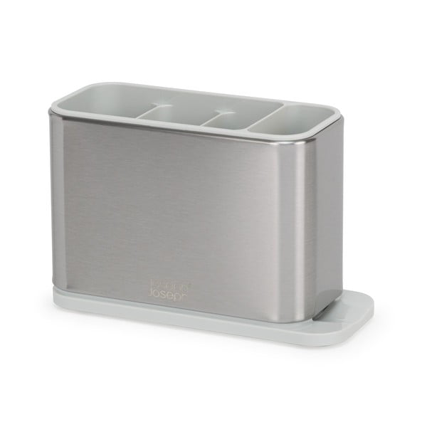 Sudraba krāsas metāla trauku žāvētājs galda piederumiem Surface – Joseph Joseph