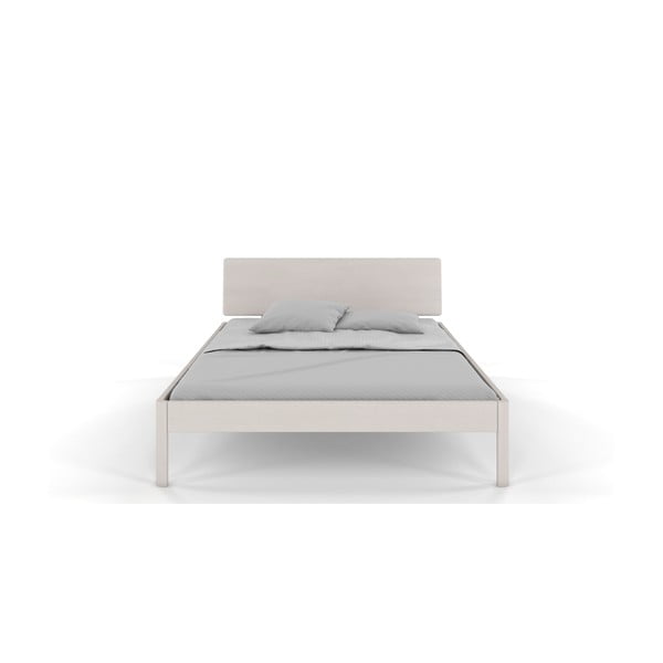 Balta priedes koka divguļamā gulta 180x200 cm Ammer – Skandica-image-2