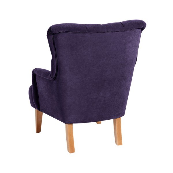 Violets atzveltnes krēsls Max Winzer Brandon-image-1