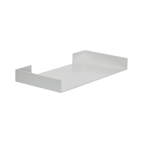 Gaiši pelēks metāla sienas plaukts 30 cm Sheets – Hübsch-image-3